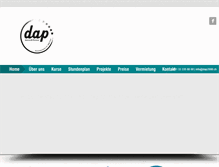 Tablet Screenshot of dap2000.ch